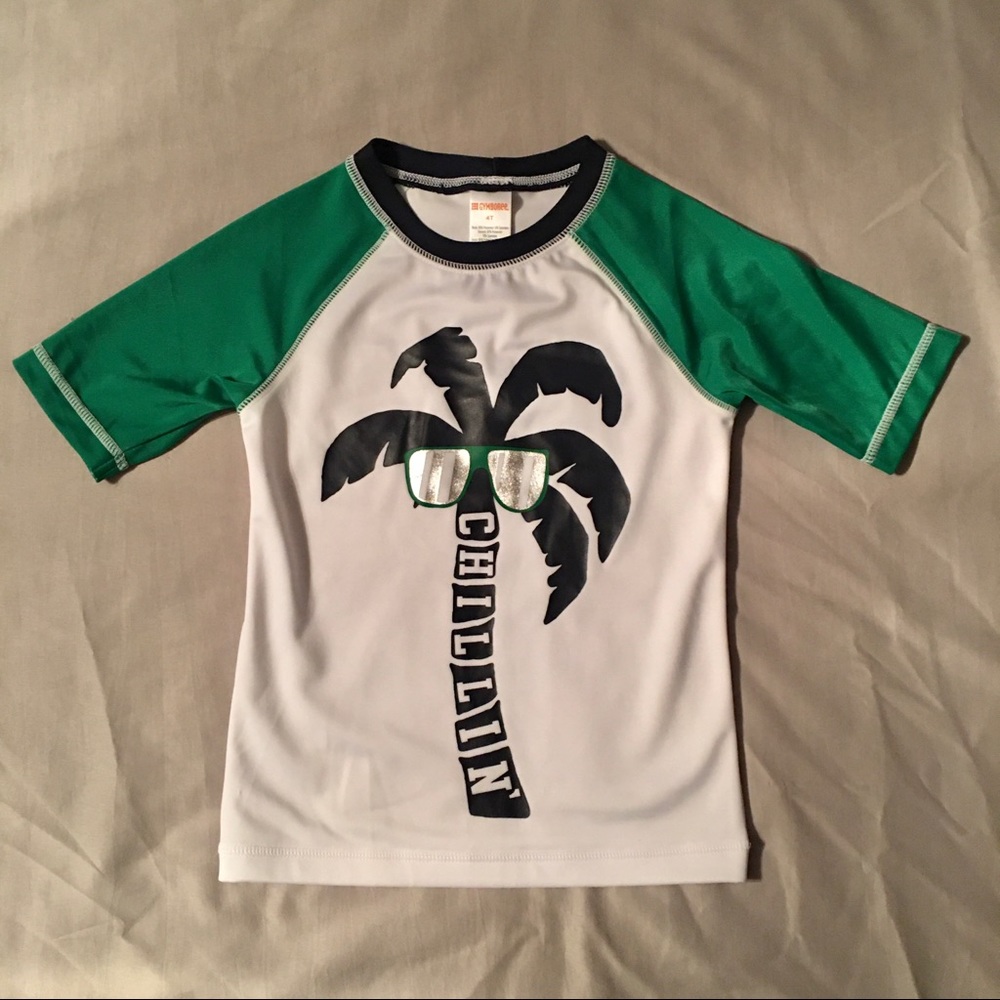 NWOT Gymboree Rash Guard Swim Shirt
